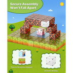 Magnetic Blocks 150 PCS Forest Castle Set STEM Montessori Sensory Toys - Grand Goldman