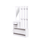 Combination Model Gate Cabinet with Shoe cabinet+Hang shelf+ Mirror - Grand Goldman Shop