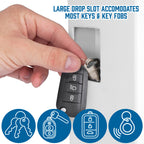 48 Keys Key Cabinet Digital Keypad Wall Safe | Premium Home Decor - Grand Goldman