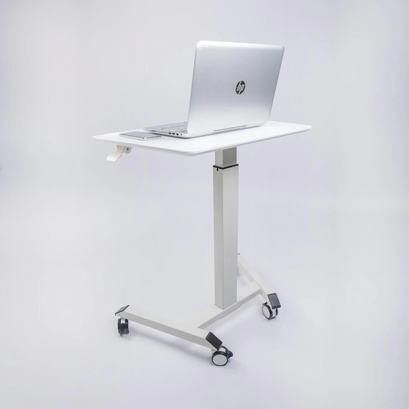 Compact Tech Desk Standing and Adjustable Desk | Premium Home Decor - Grand Goldman