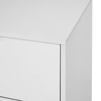 White 9 Drawer Dresser, 63' Large Deep Chest of Drawers, Wooden Dresser Storage Cabinet with 9 Drawers for Bedroom, Long Dressers for Living Room, Hallway - Grand Goldman Shop