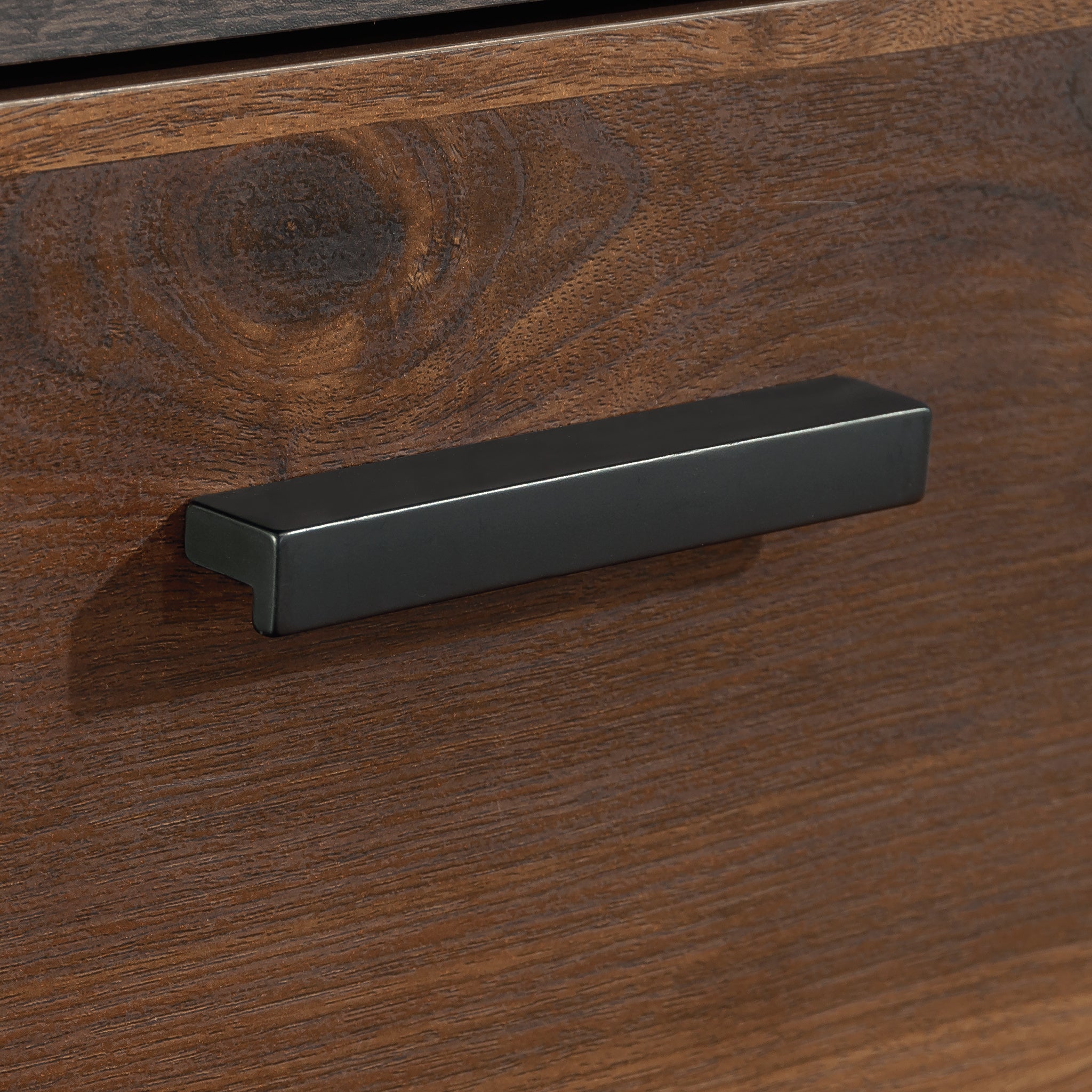 Lateral File with Modern Design, Dark Walnut finish | Premium Home Decor - Grand Goldman