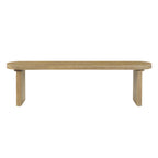 Indoor Pine Dining Bench, 62.9''L Solid Wood Seating, 350lbs Weight Capacity, Fits 3 People for Kitchen, Dining Room & Living Space - Grand Goldman Shop