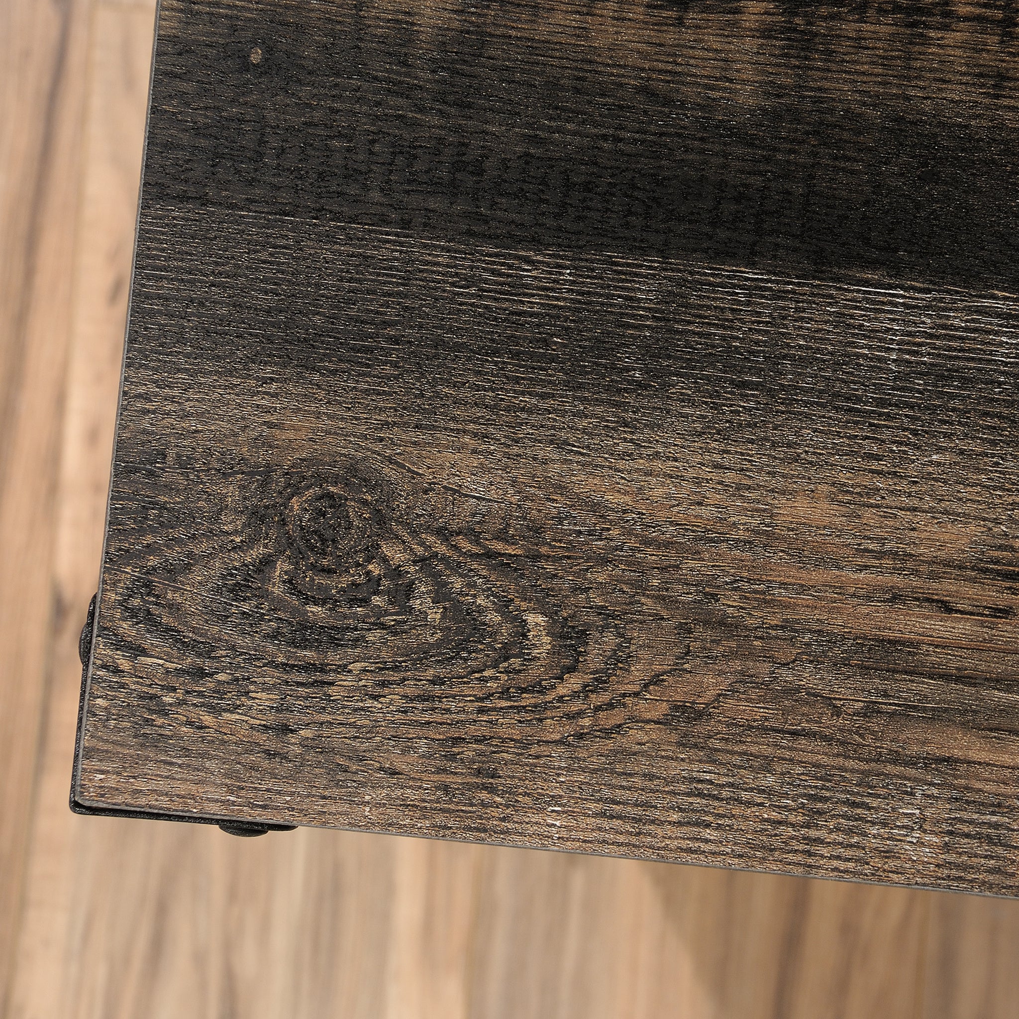 File Pedestal with Smooth-Glide Drawer, Dark Oak finish | Premium Home Decor - Grand Goldman