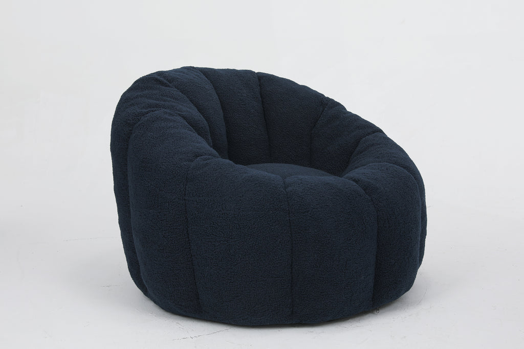 Bean Bag Chair, Bean Bag Sofa Chair with Armrests Stuffed High-Density Foam, Lazy Sofa Comfy Chairs BeanBag Chair for Adults in Living Room,Bedroom Reading - Grand Goldman Shop