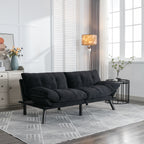 Black Convertible Folding Modern sofa Bed - Grand Goldman Shop