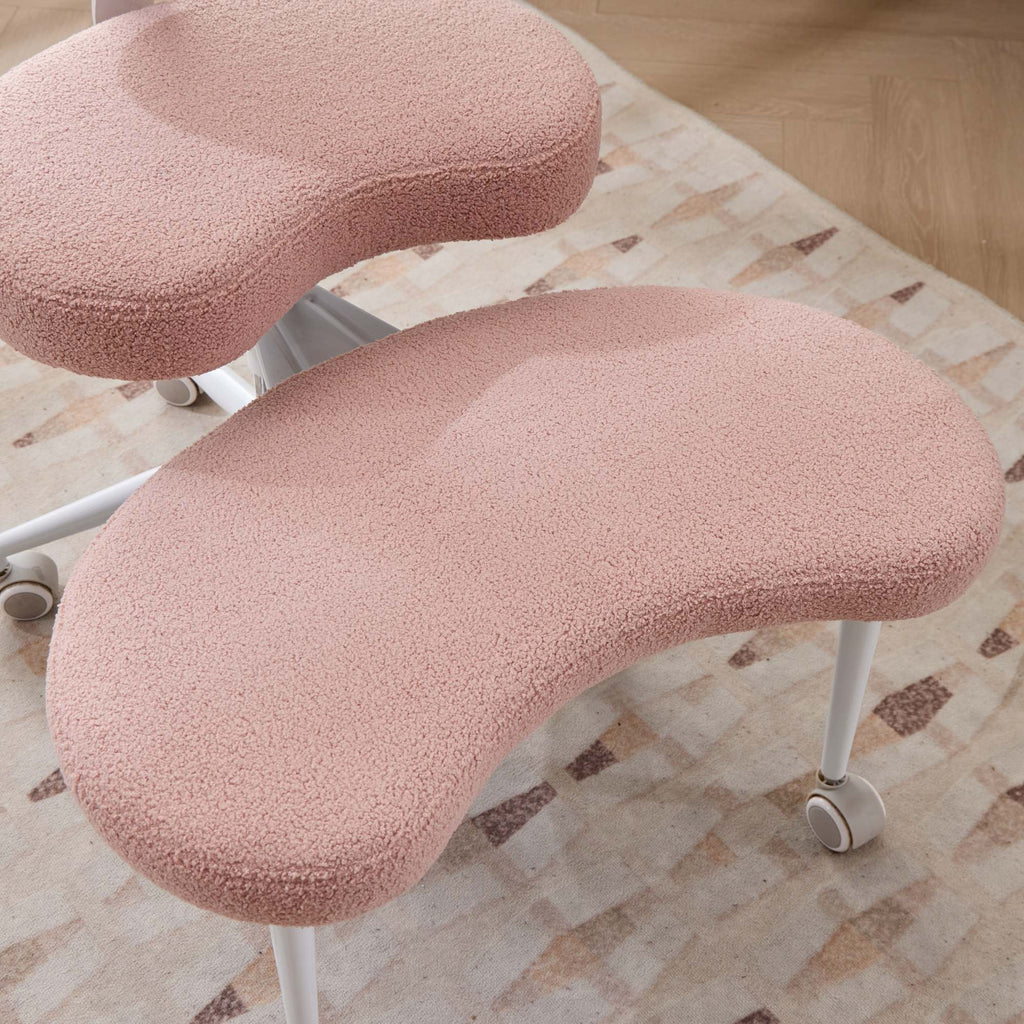 Meditation Chair Plus, Cross Legged Chair with Wheels, ADHD Chair, Criss Cross Desk Chair with Lumbar Support and Adjustable 