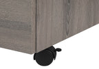 File Cabinet, Rolling Mobile, Storage Drawers, Printer Stand, Office, Work, Brown Laminate, Contemporary, Modern | Premium Ho