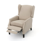 Westeros Wing Back Fabric Upholstered Recliner - Grand Goldman Shop