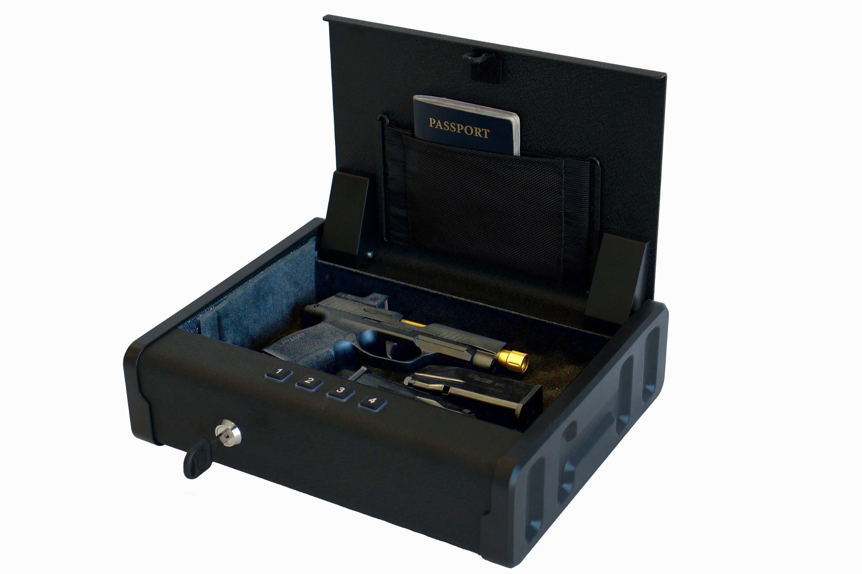 Portable Quick Access Safe | Premium Home Decor - Grand Goldman