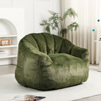Beanbag Chair, Beanbag Sofa Chair with Armrests Stuffed High-Density Foam, Lazy Sofa Comfy Chairs Beanbag Chair for Adults in Living Room, Bedroom Reading - Grand Goldman Shop