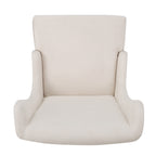Alight Upholstered Dining Chair with High Back and Birch Wood Legs, Beige - Grand Goldman Shop