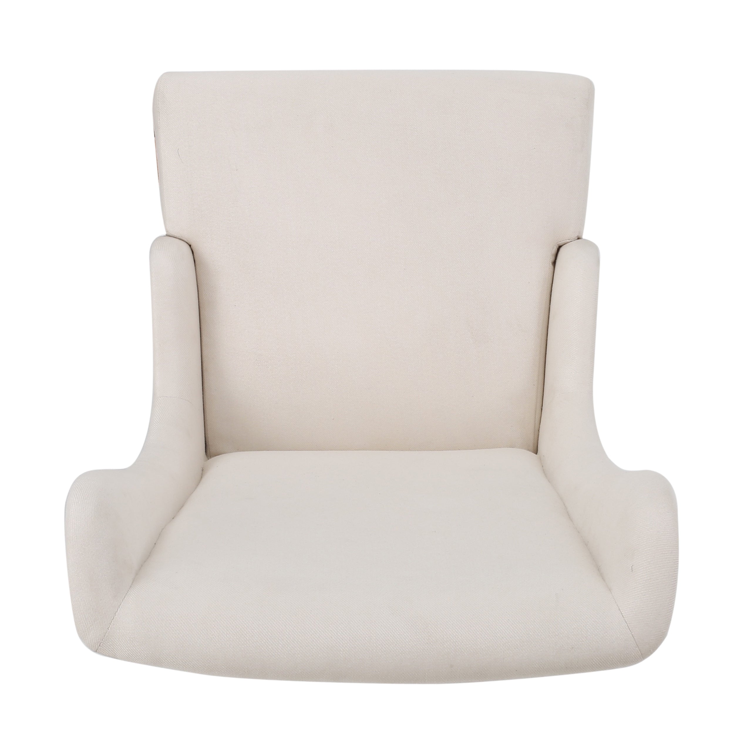 Alight Upholstered Dining Chair with High Back and Birch Wood Legs, Beige - Grand Goldman Shop