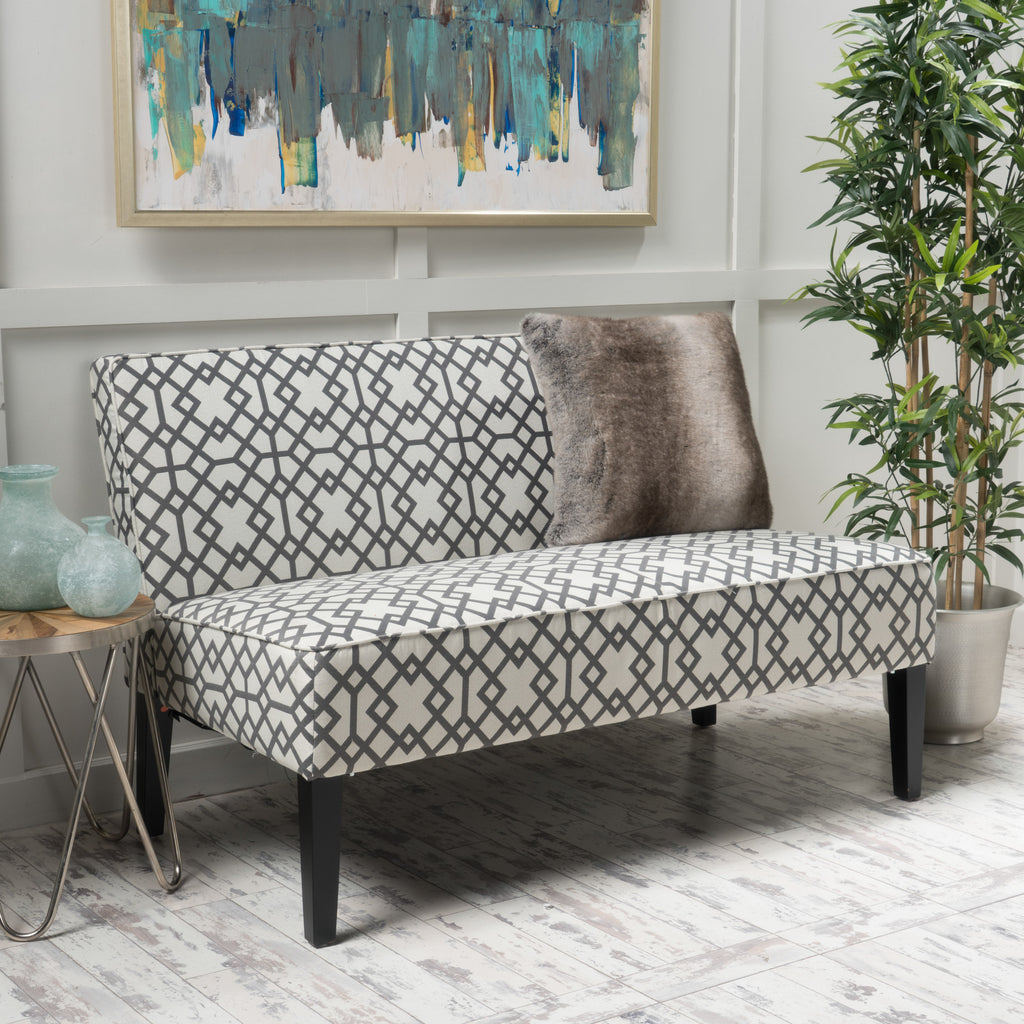 50'' Upholstered Loveseat - Grand Goldman Shop