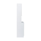 70.87' Tall Wardrobe& Kitchen Cabinet, with 6-Doors, 1-Open Shelves and 1-Drawer for bedroom,White - Grand Goldman Shop
