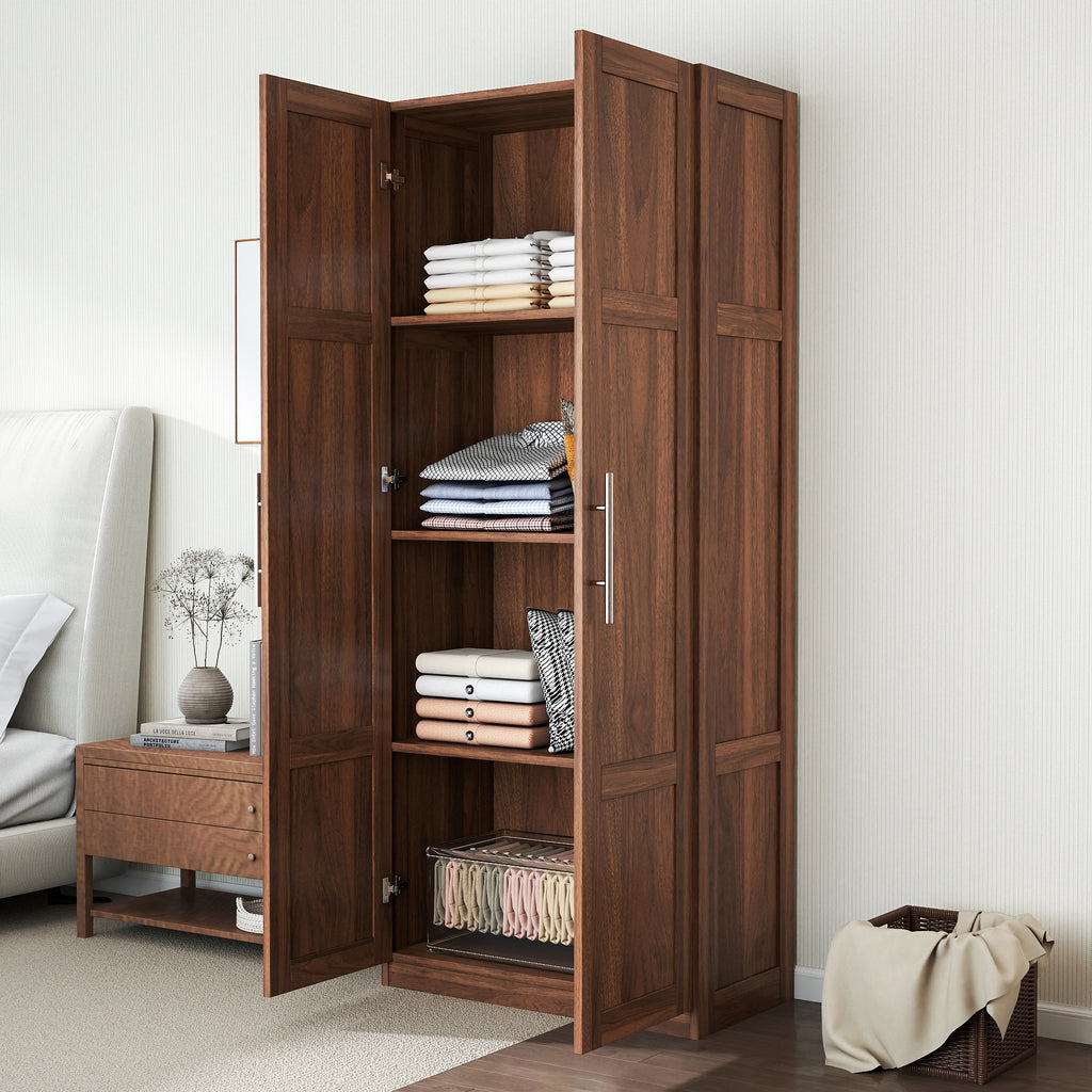Pantry Cabinet, Kitchen Pantry Storage Cabinets with 2 Door and 3  Shelves,  Pantry Storage Cabinet, Cupboard for Kitchen, Dining Room and Living Room. - Grand Goldman Shop
