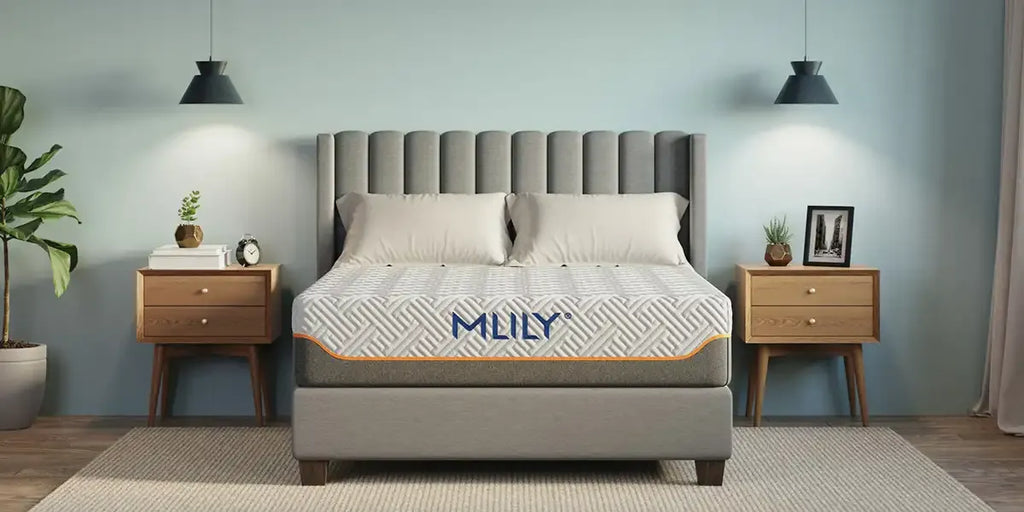 MLILY Fusion Supreme 11.5' Hybrid Luxury Mattress - Queen - Medium - Grand Goldman Shop