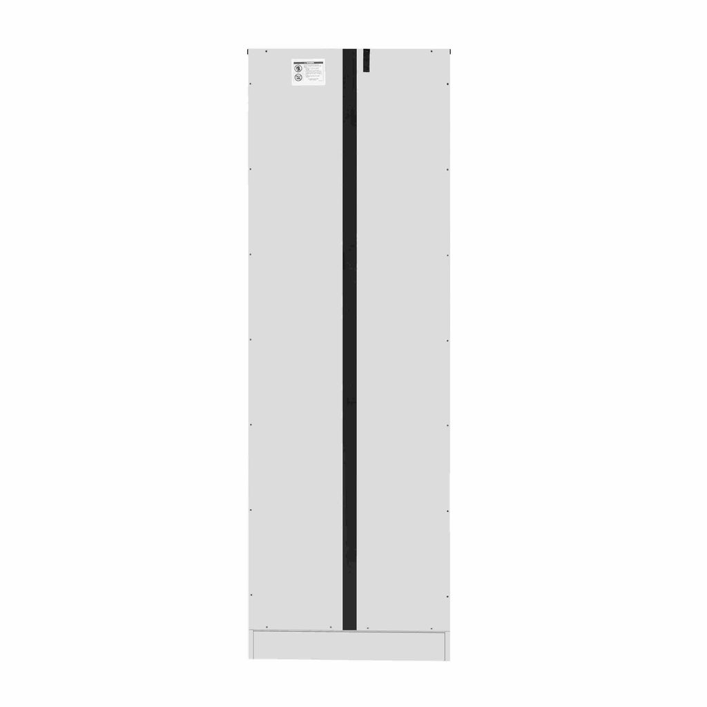 Tall Storage Cabinet with 8 Doors and 4 Shelves, Wall Storage Cabinet for Living Room, Kitchen, Office, Bedroom, Bathroom, White - Grand Goldman Shop