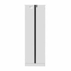 Tall Storage Cabinet with 8 Doors and 4 Shelves, Wall Storage Cabinet for Living Room, Kitchen, Office, Bedroom, Bathroom, White - Grand Goldman Shop