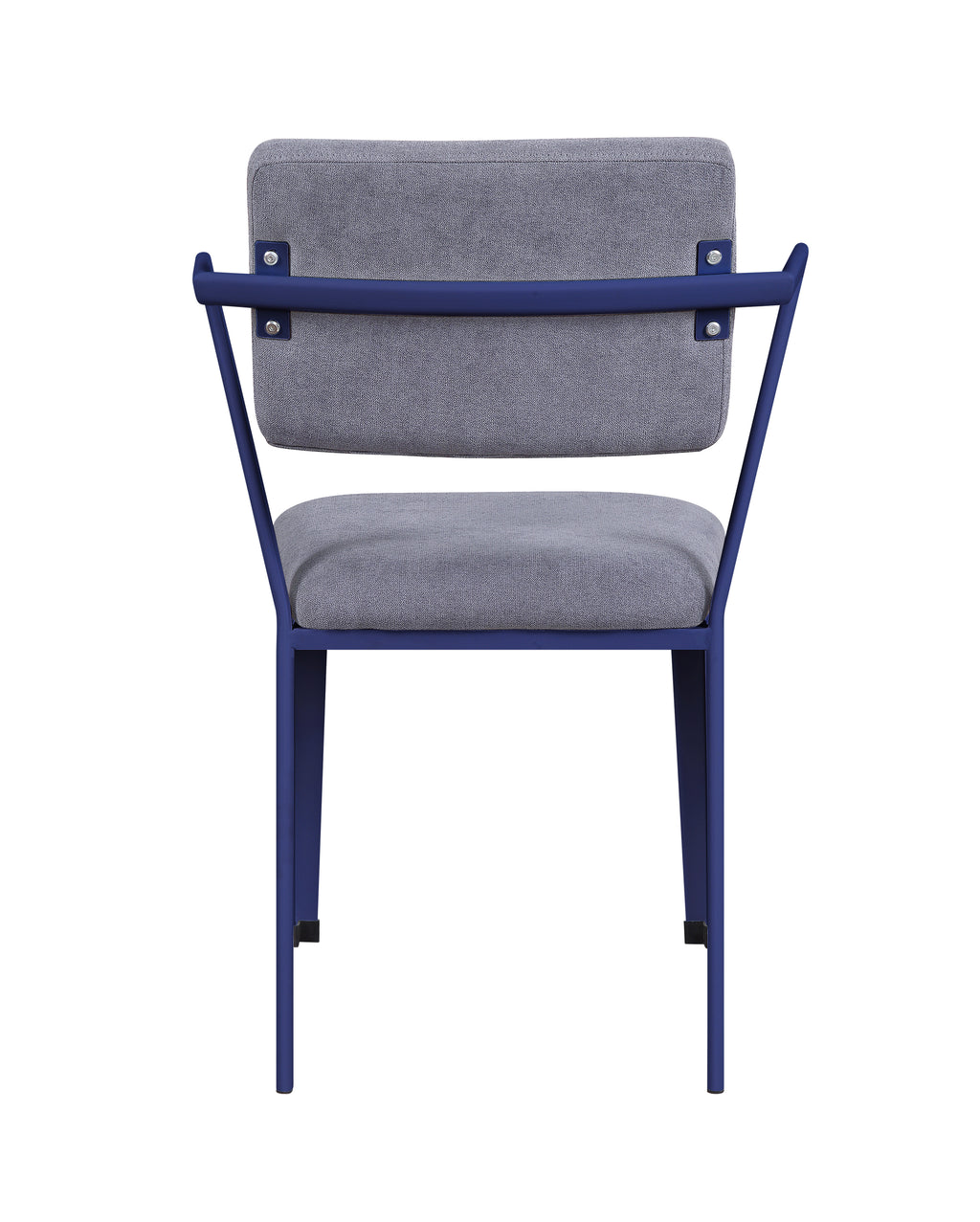Cargo Gray Fabric & Blue Finish Office Chair | Premium Home Decor - Grand Goldman