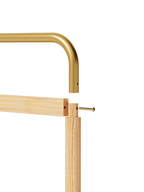 Coat Racks solid wood hanger 15.7* 11.8*71in Solid environmental protection easy to assemble beautiful can be placed in the bedroom/entrance/living room ( wood color) - Grand Goldman Shop