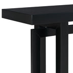 U_STYLE 59.1'' Painted Entryway Table with Pine Veneer,Unique Triple Rectangle Design Console Table with Thick Pine Wood Legs,Extra Long Sofa Table Versatile for Hallway, Living Room,Kitchen - Grand Goldman Shop
