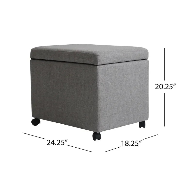 STORAGE OTTOMAN - Grand Goldman Shop
