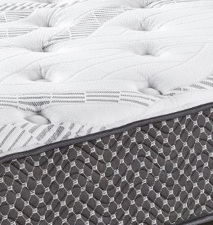 10' Quilted Hybrid Twin Mattress, Medium Firm - Grand Goldman Shop