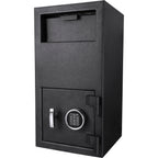Black Steel Keypad Depository Safe with Anti-Fishing Baffles and Digital Lock, 1.72 Cu Ft - Grand Goldman