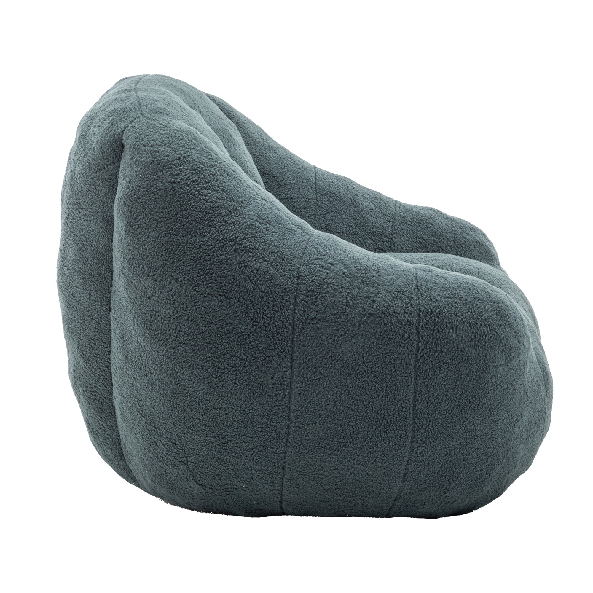 Comfy Bean Bag Chair with Memory Foam Filler – Tufted Soft Stuffed Bean Bag Sofa for Dorm, Apartment, or Living Room – Green - Grand Goldman Shop