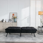 Black Convertible Folding Modern sofa Bed - Grand Goldman Shop