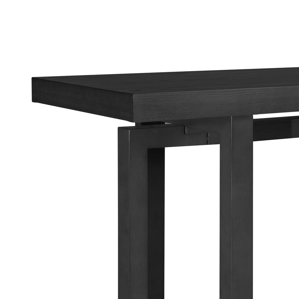 59' Narrow Console Table - MDF Entryway Sofa Table for Hallway, Living Room, Foyer with Space-Saving Design - Grand Goldman Shop