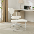 Meditation Chair Plus, Cross Legged Chair with Wheels, ADHD Chair, Criss Cross Desk Chair with Lumbar Support and Adjustable 