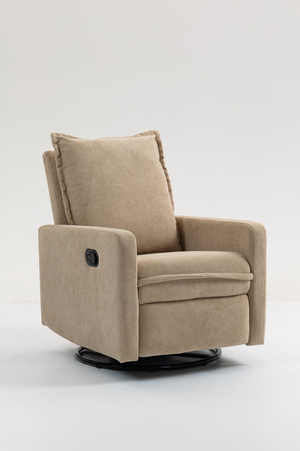 Short plush manual button armchair sofa - Grand Goldman Shop