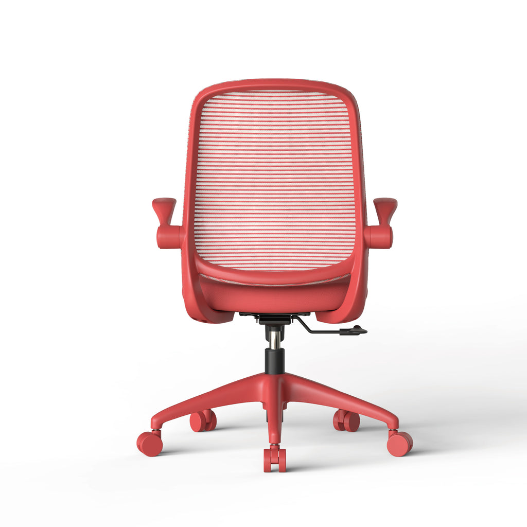 Ergonomic Color Office Chair 350LBS, Home Office, Mesh Back, Integrated Molded Foam, Comfortable Sitting, Flipping Armrest, F