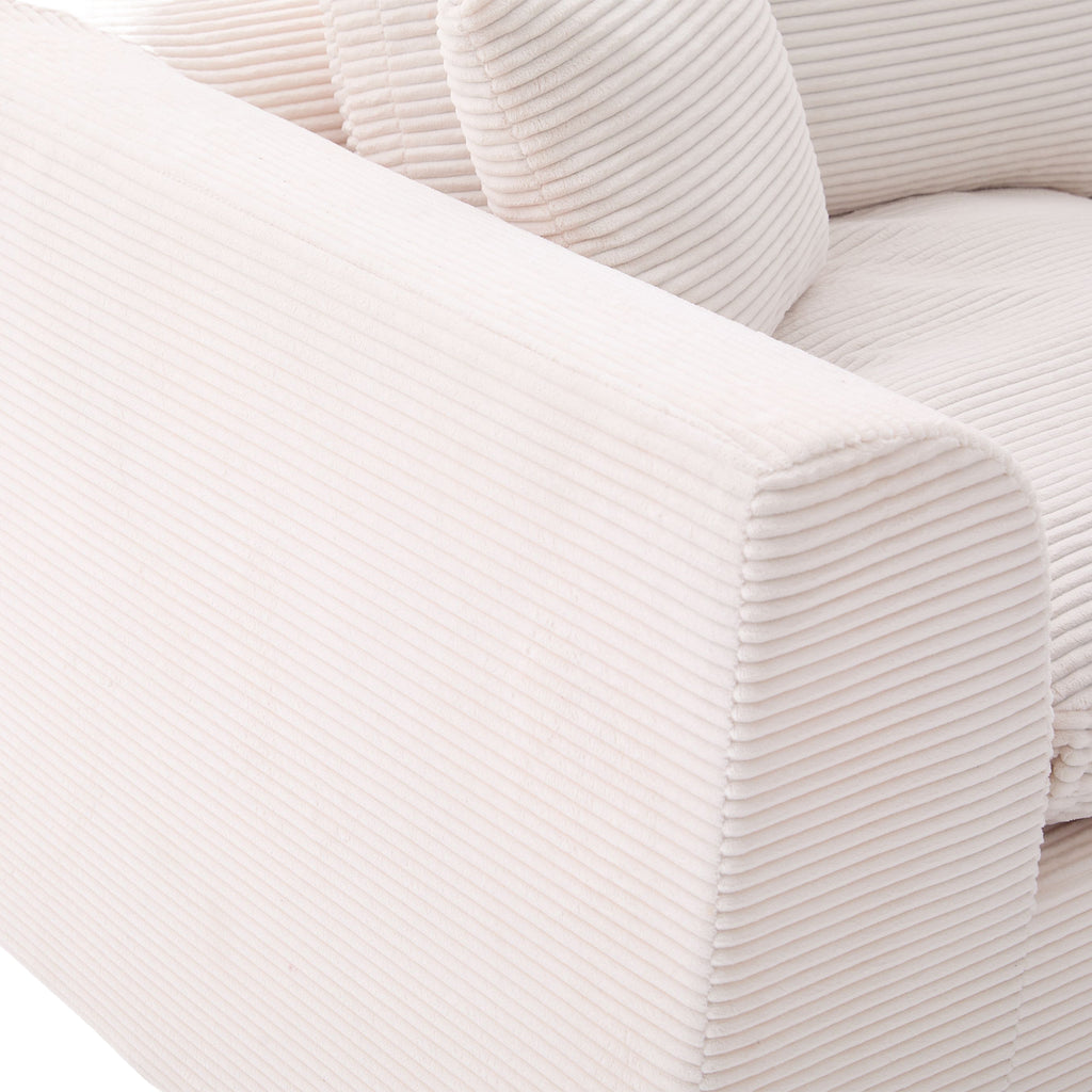 UNITED WE WIN Modular Sectional Sofa Cloud Couch,Comfy Cloud Modern Sofa,2 Seater with Cushion Covers Removable Furniture for Living Room Bedroom Apartments Dorms,No Assembly Required - Grand Goldman Shop
