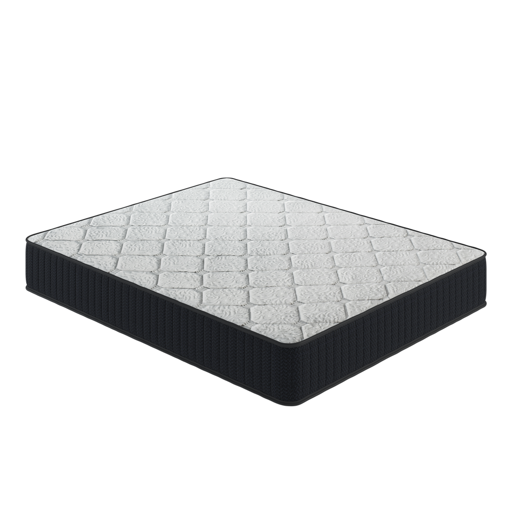 Assembled in USA - 10' Twin Nest Basic Innerspring Hybrid Mattress, Pressure Relief, and Motion Isolation, CertiPUR-US and Oeko TEX Certified - Grand Goldman Shop
