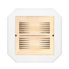 Galini White Finish Game Table | Premium Home Decor - Grand Goldman