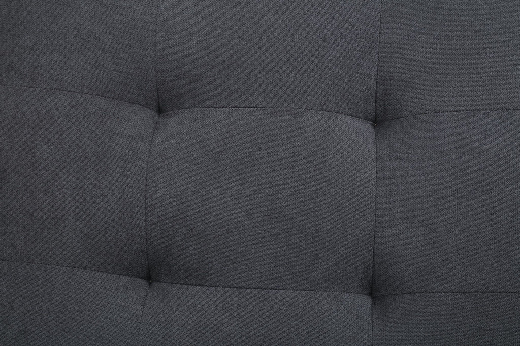 3 Fold Sofa,Convertible Futon Couch sleeper sofabed,Space saving loveseat,Pull Out Couch Bed for Living Room,Dark Gray & Light Gray & Beige,Velvet linen fabric - Grand Goldman Shop