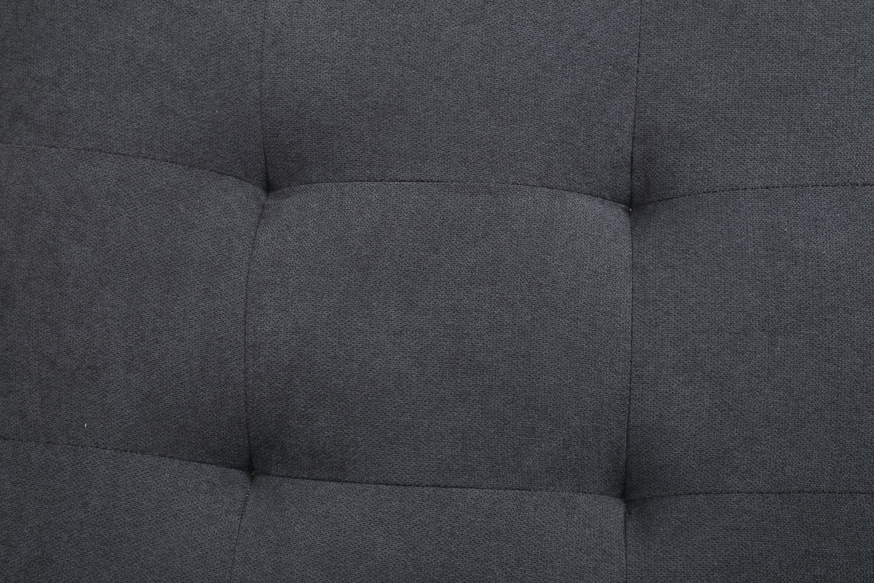 3 Fold Sofa,Convertible Futon Couch sleeper sofabed,Space saving loveseat,Pull Out Couch Bed for Living Room,Dark Gray & Light Gray & Beige,Velvet linen fabric - Grand Goldman Shop