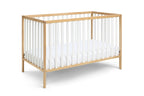 Deux Remi 3-in-1 Convertible Island Crib Natural/White - Grand Goldman