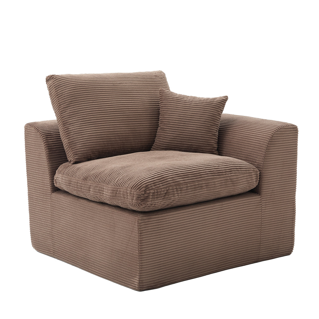UNITED WE WIN Modular Sectional Sofa Cloud Couch,Comfy Cloud Modern Sofa,2 Seater with Cushion Covers Removable Furniture for Living Room Bedroom Apartments Dorms,No Assembly Required - Grand Goldman Shop