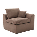 UNITED WE WIN Modular Sectional Sofa Cloud Couch,Comfy Cloud Modern Sofa,2 Seater with Cushion Covers Removable Furniture for Living Room Bedroom Apartments Dorms,No Assembly Required - Grand Goldman Shop