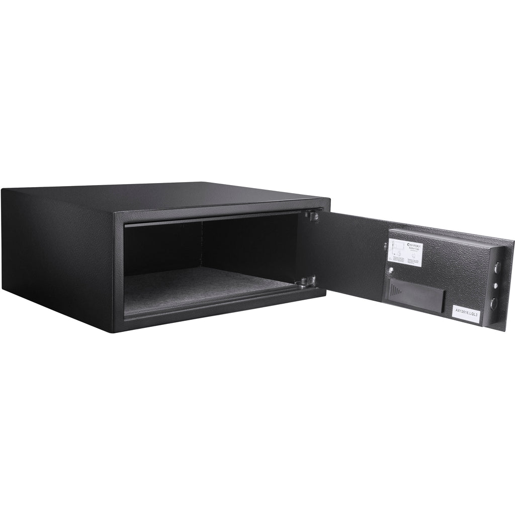 Digital Keypad Security Safe with Quick Access in Black Steel, 1.2 Cu Ft - Grand Goldman