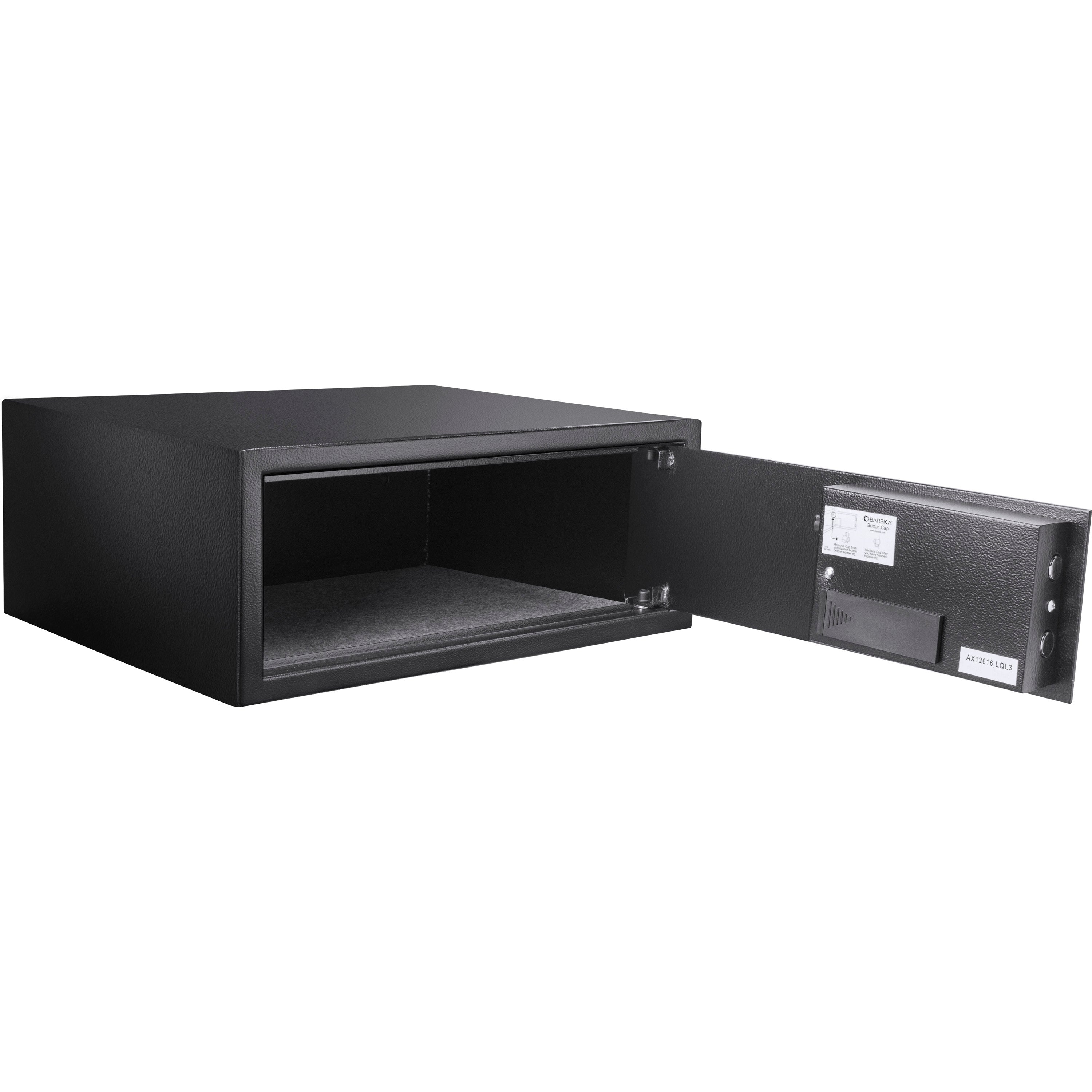 Digital Keypad Security Safe with Quick Access in Black Steel, 1.2 Cu Ft - Grand Goldman