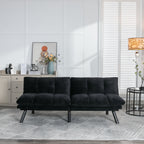 Black Convertible Folding Modern sofa Bed - Grand Goldman Shop