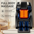 Massage Chair Recliner with Zero Gravity with Full Body Air Pressure - Grand Goldman Shop