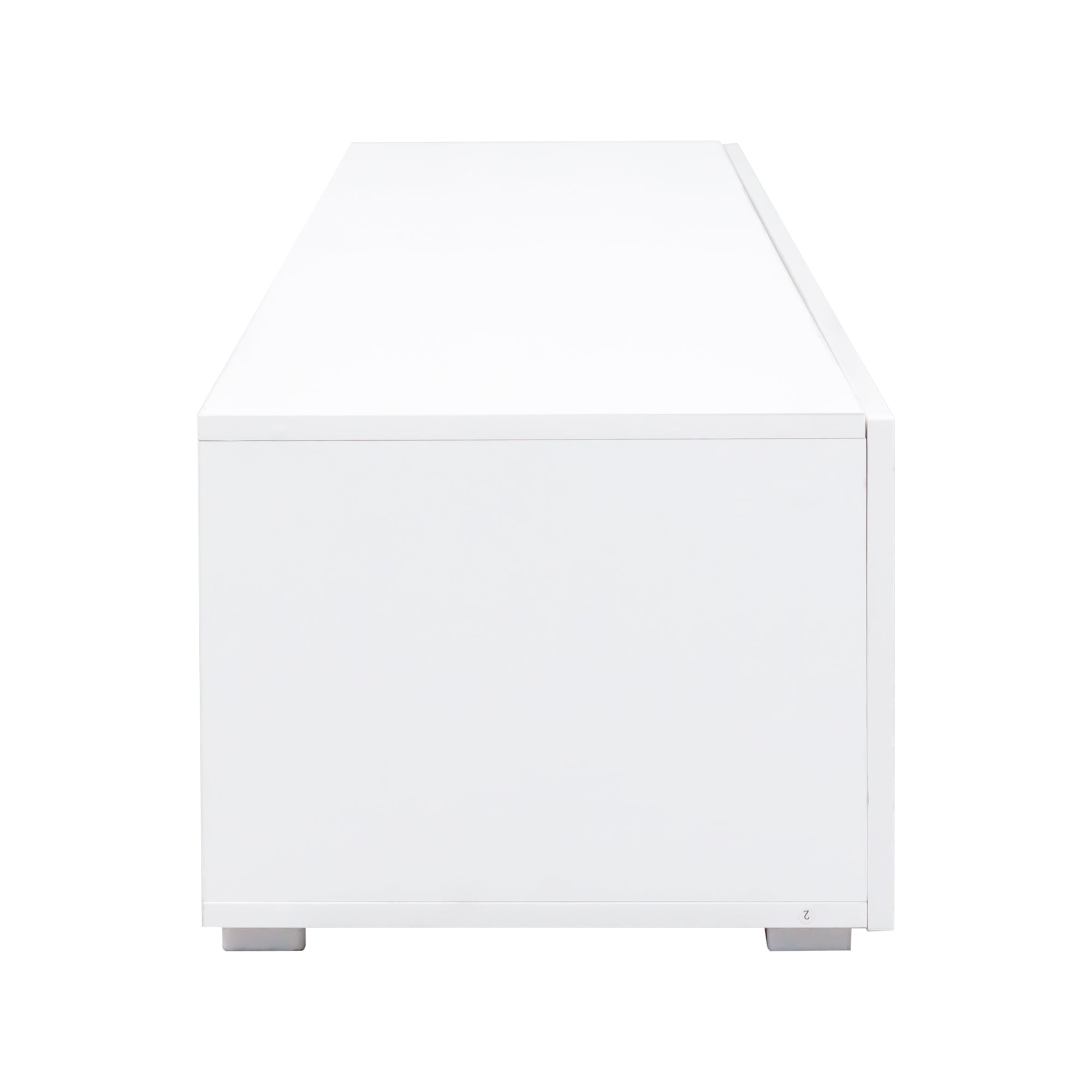 Modern Entertainment Center with Storage   Media Console for Living Room - Grand Goldman Shop