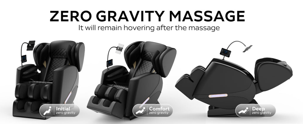 2024 Massage Chair Recliner with Zero Gravity with Full Body Air Pressure - Grand Goldman Shop