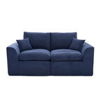 UNITED WE WIN Modular Sectional Sofa Cloud Couch,Comfy Cloud Modern Sofa,2 Seater with Cushion Covers Removable Furniture for Living Room Bedroom Apartments Dorms,No Assembly Required - Grand Goldman Shop